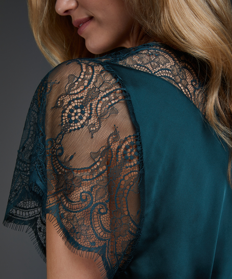 Cap Sleeve kimono, Gr&oslash;nn