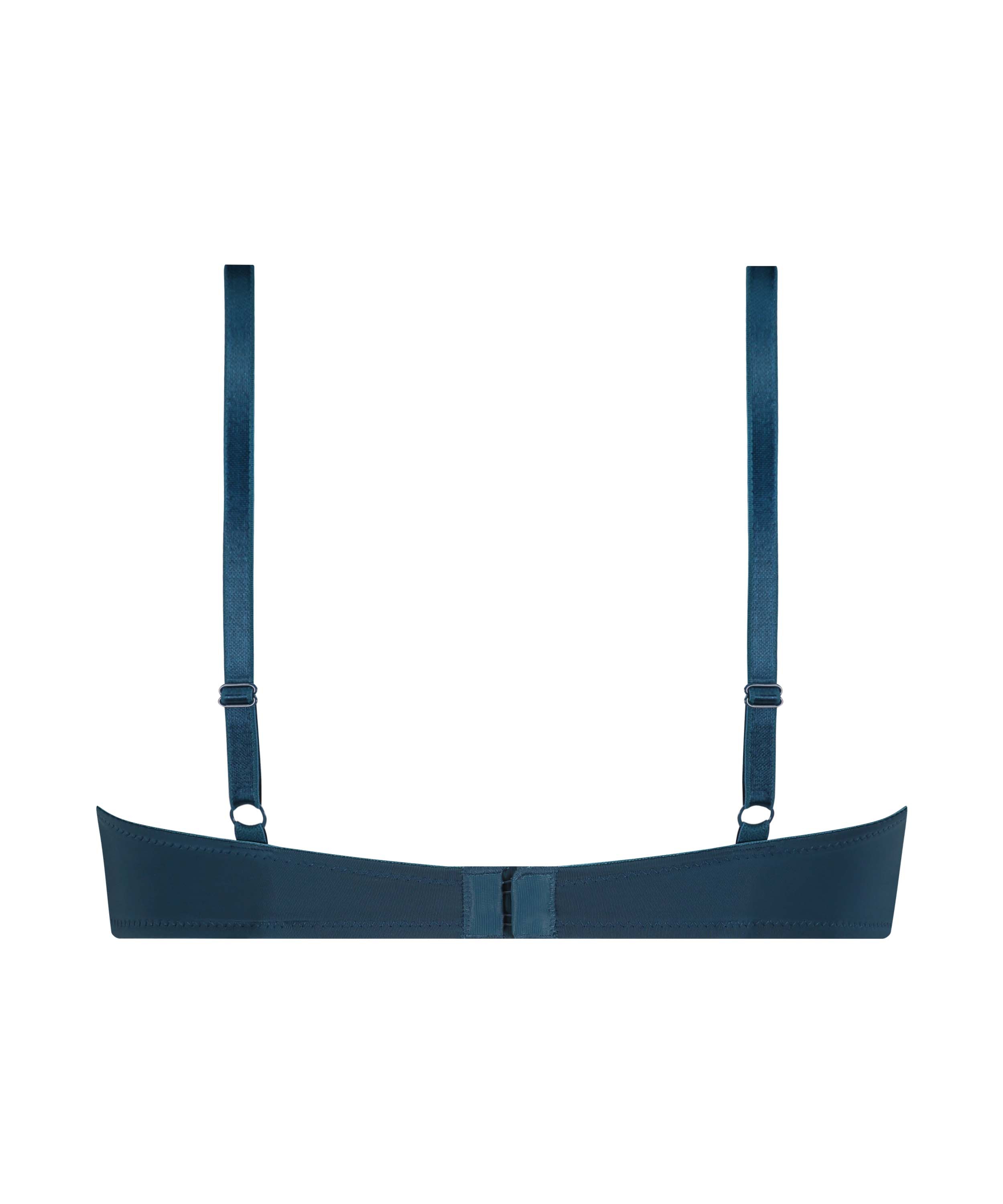 ﻿Vattert bh med bøyle Plunge, Blå, main