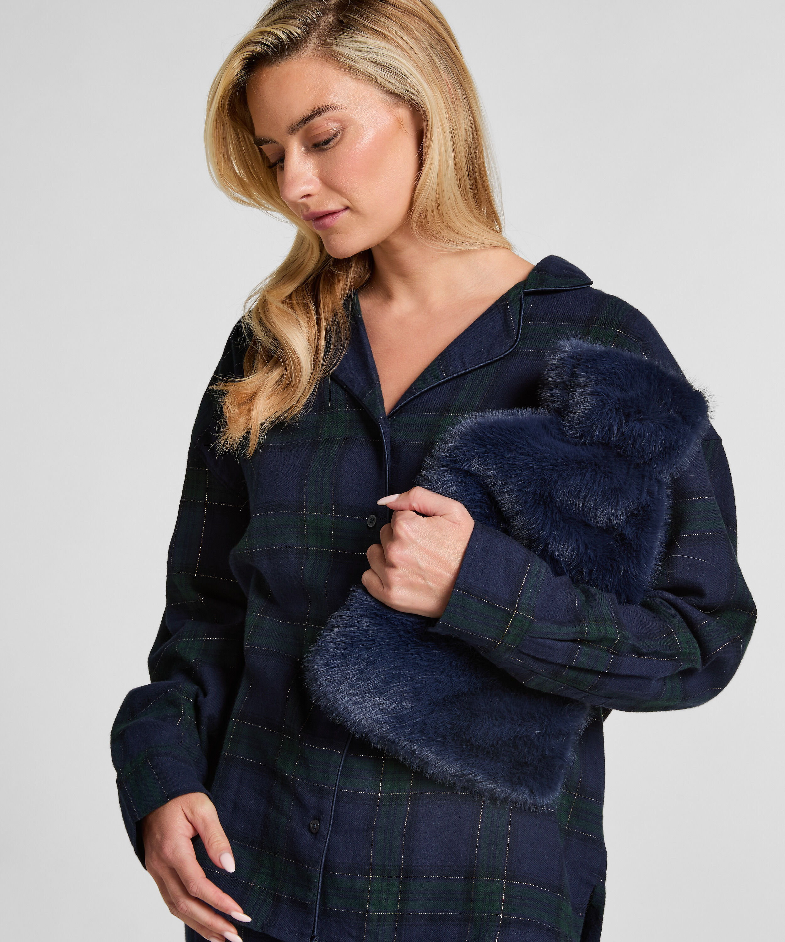 Varm vannflaske, Bl&aring;