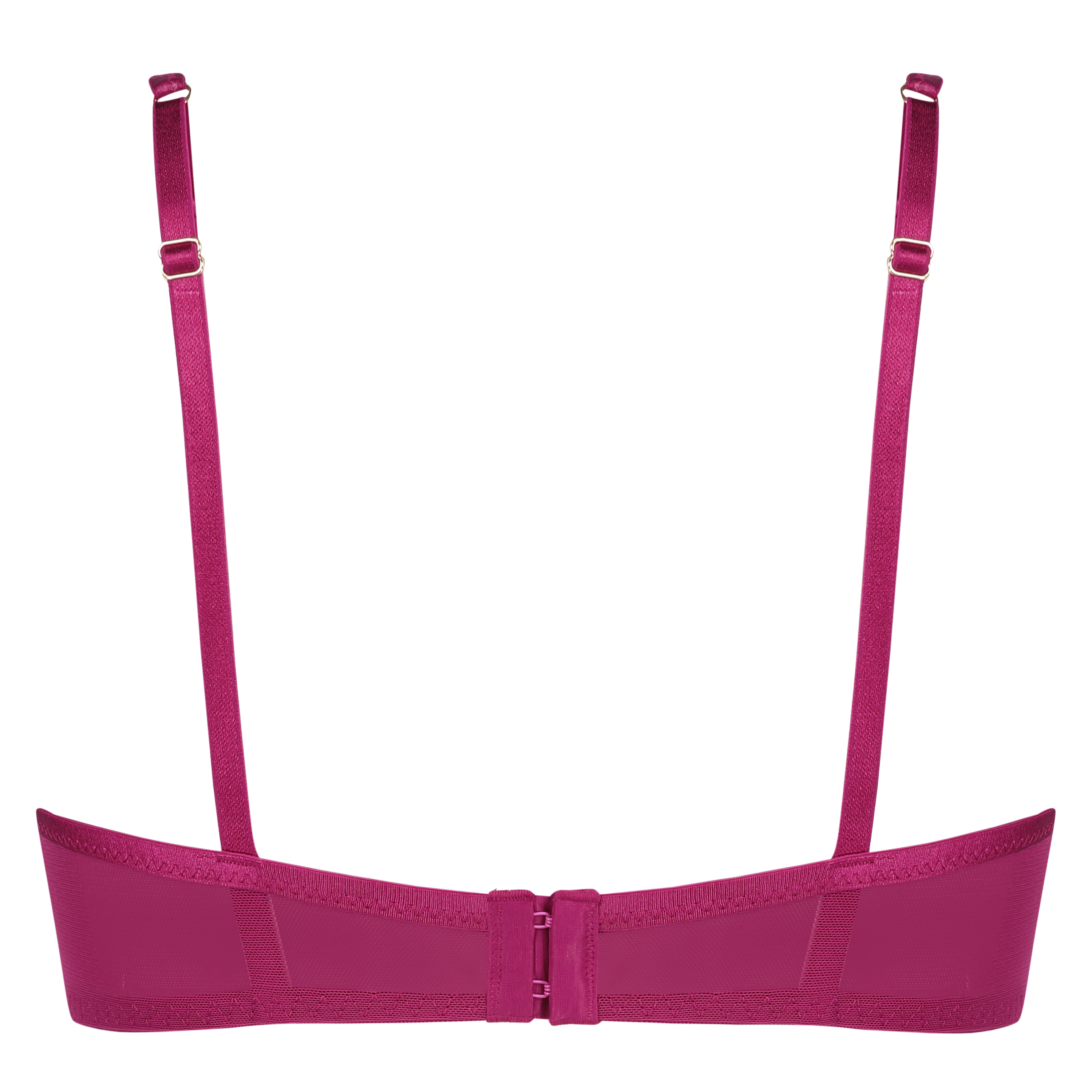 Cardi fôret BH med halvskåler og bøyle, Rosa, main