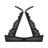 Vattert bh med bøyle Mirabella, Svart