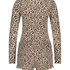 Onesie i Leopard, Beige