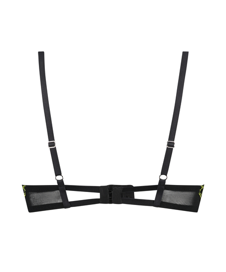 Polstret pushup-BH med bøyle Feyre, Svart