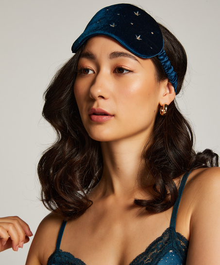 Sovemaske Velours, Gr&oslash;nn