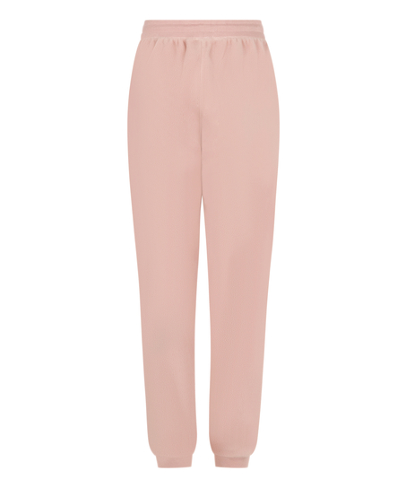 Jogger sporty fleece, Rosa
