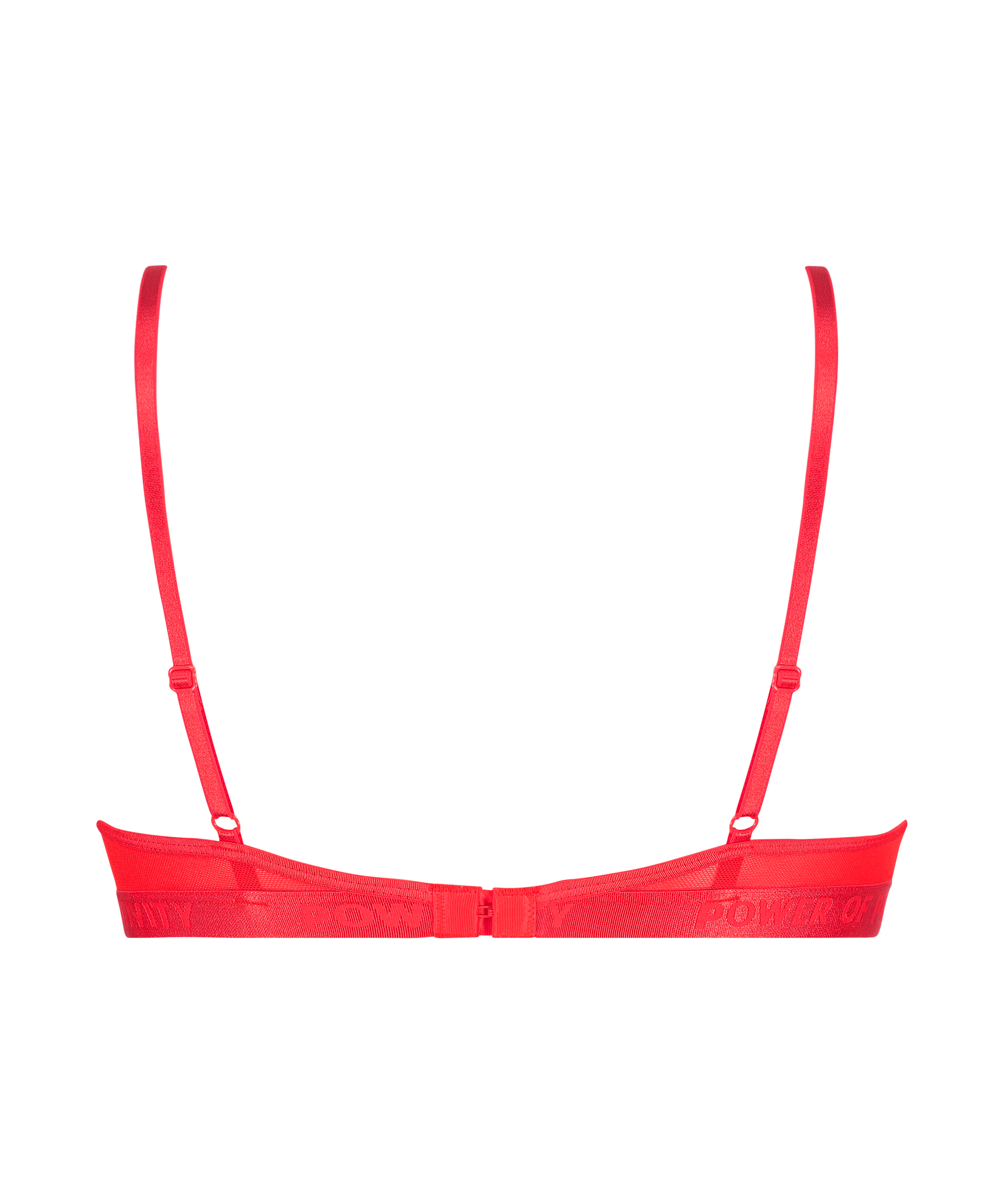 Uvattert bh med bøyle Honey, Rød, main