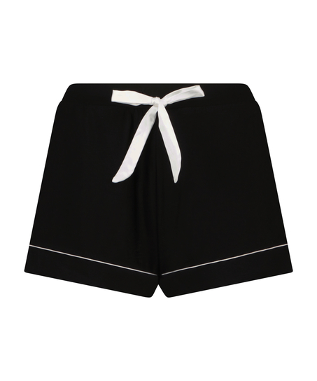 Essential shorts i jerseystoff, Svart