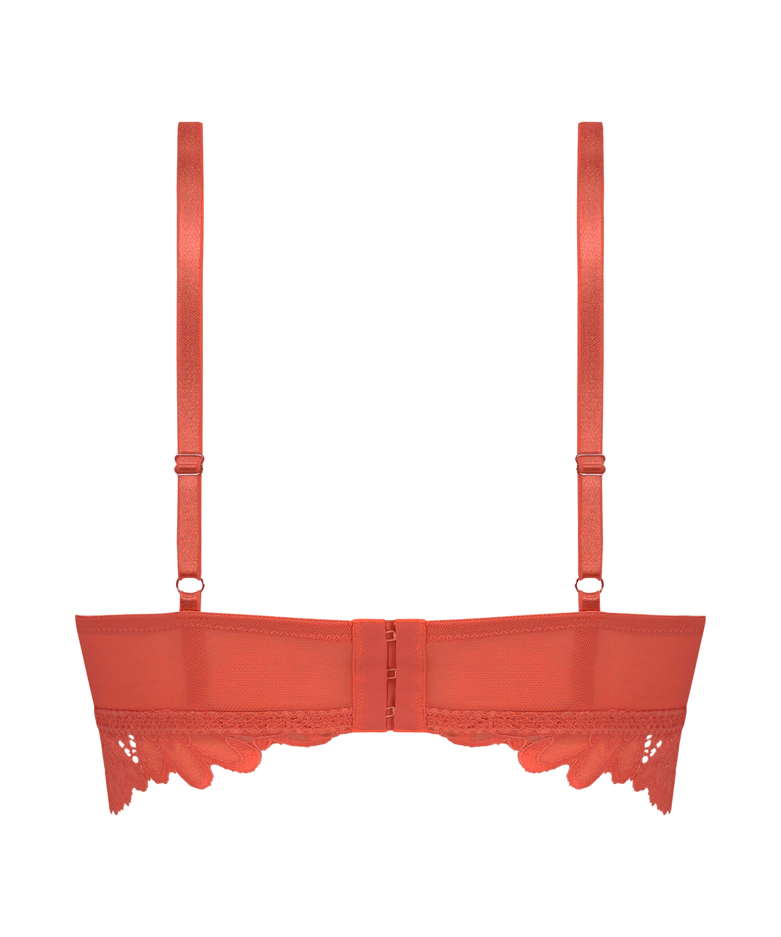 Vattert bh uten b&oslash;yle longline Shiloh, R&oslash;d, main