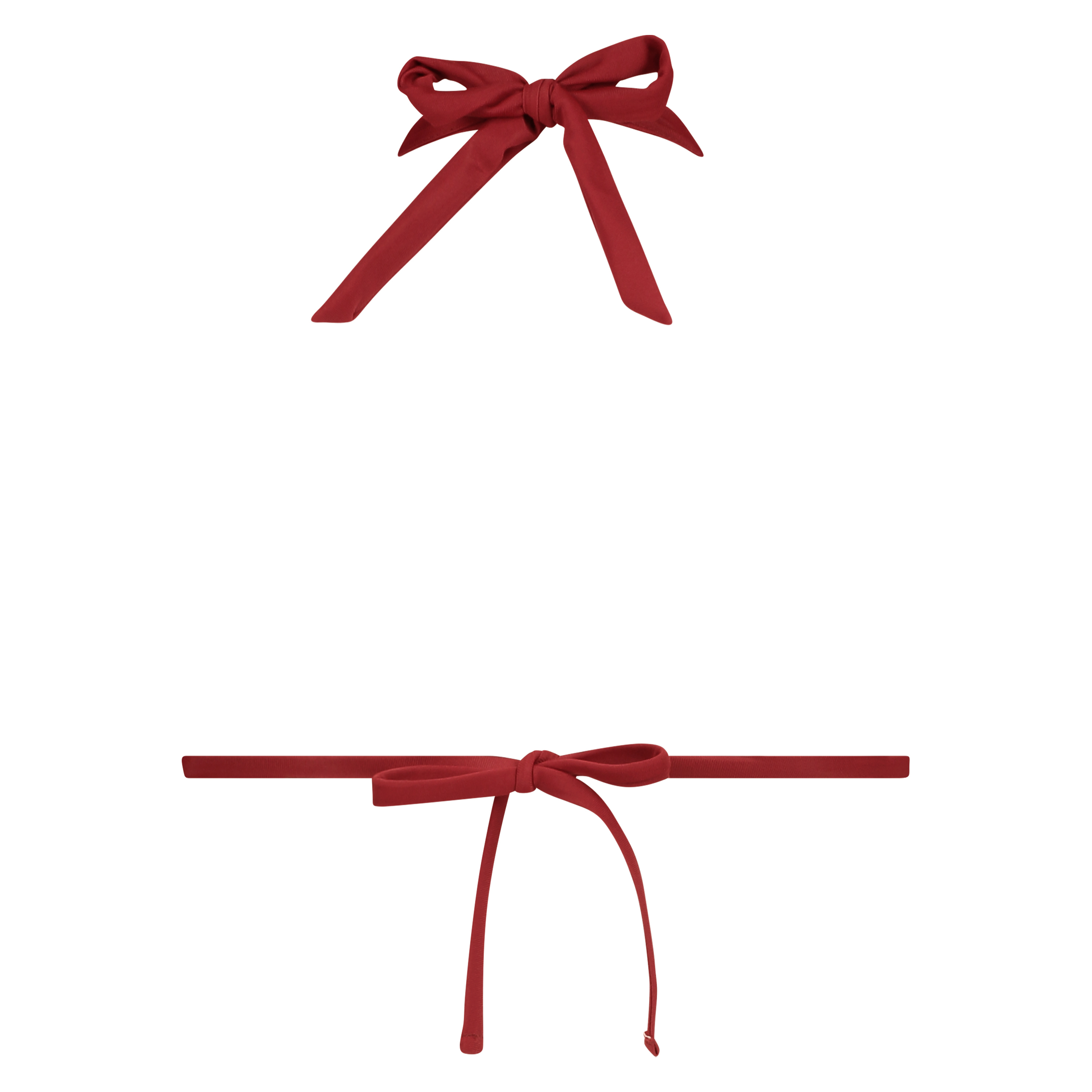 Pagoda triangle bikinitopp, Rød, main