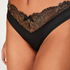 Brasilianske truser med h&oslash;y skj&aelig;ring Lexi, Svart