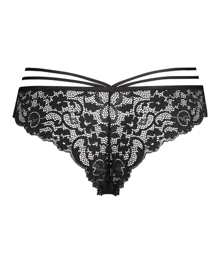 Almuth brasiliansk truse, Svart