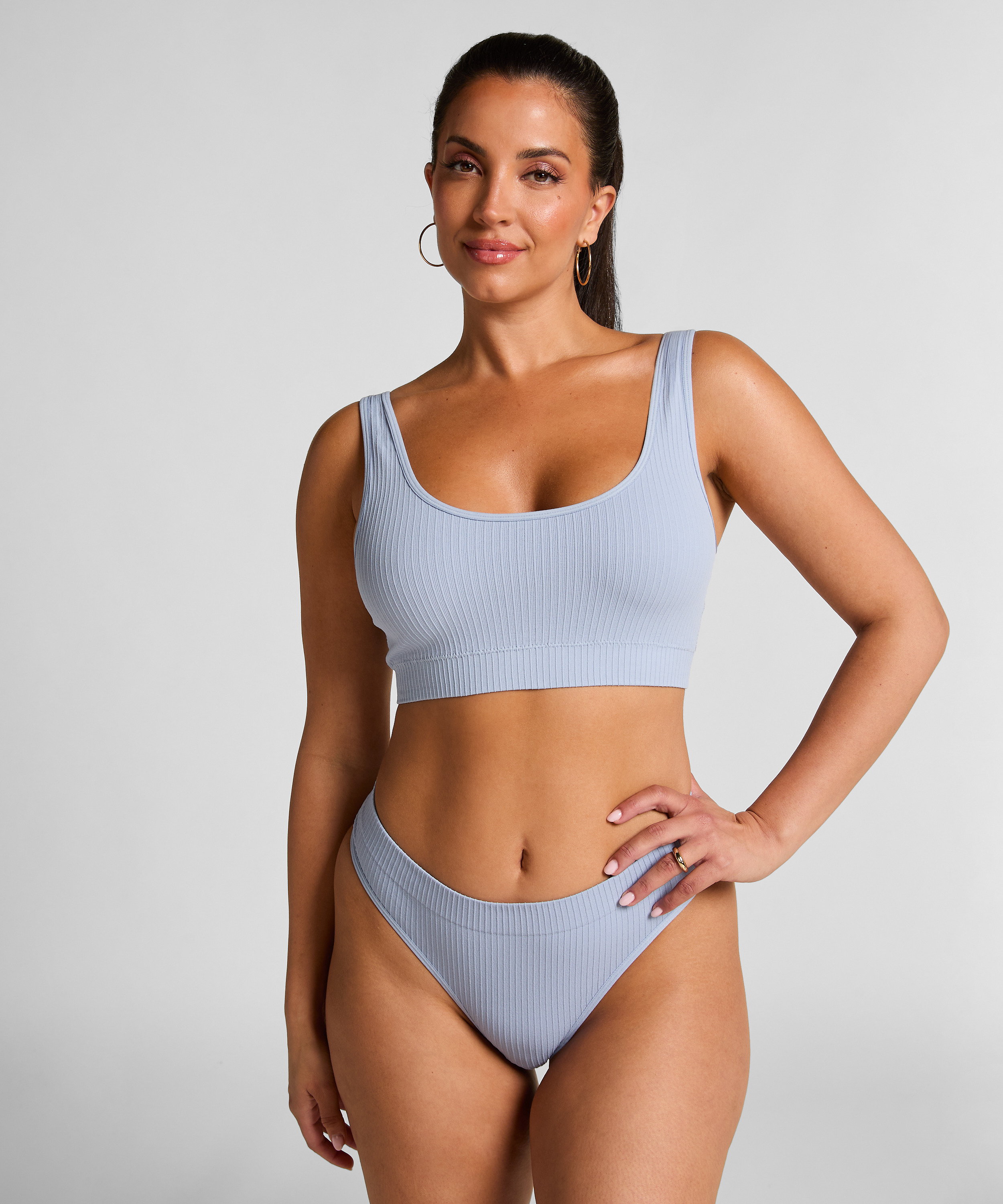 Bralette Scoop Dianne, Blå, main