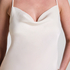 Cami Satin Minimal, Hvit