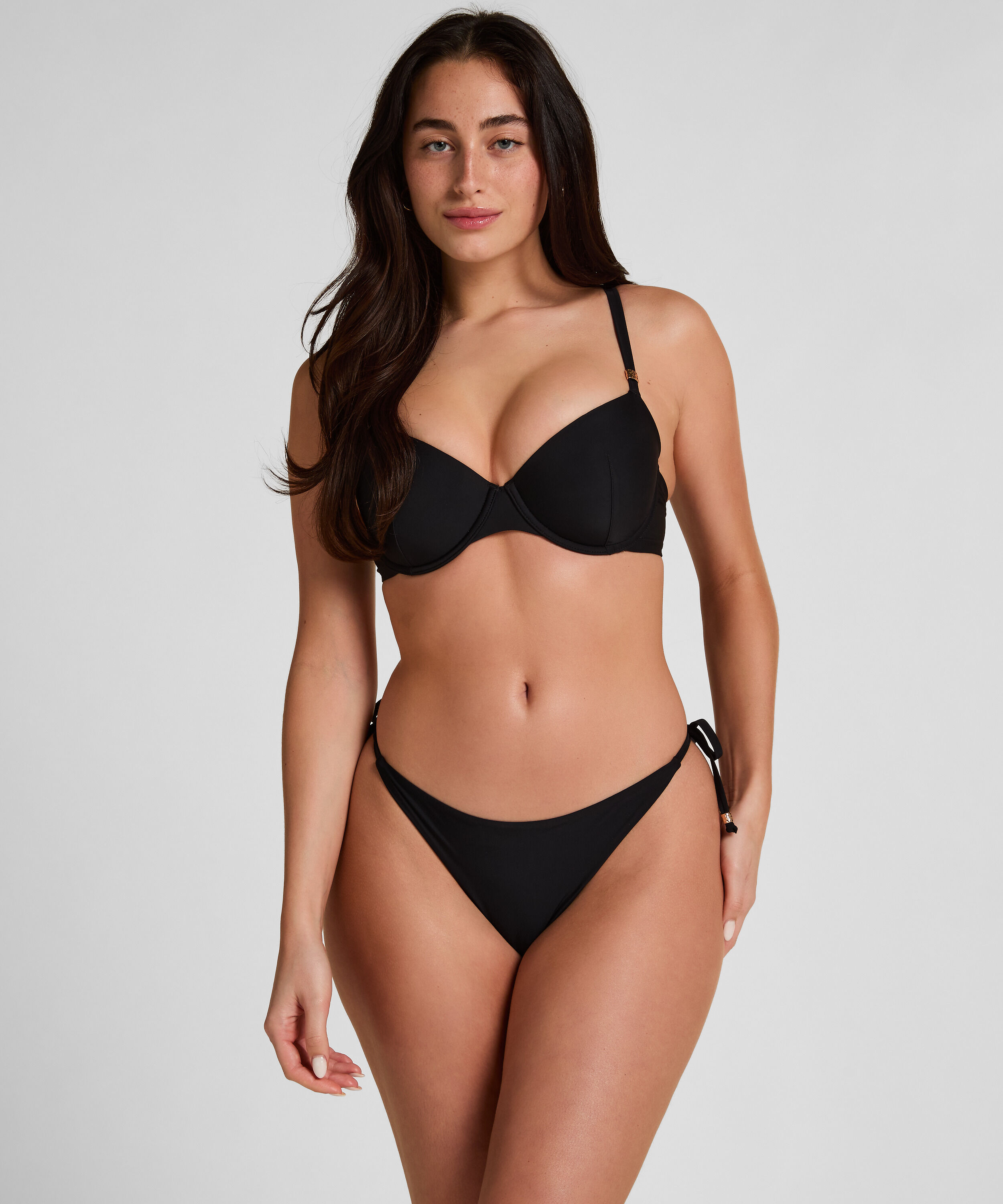 Thong Bikinibukse Luxe, Svart Thong Bikinibukse Luxe, Svart