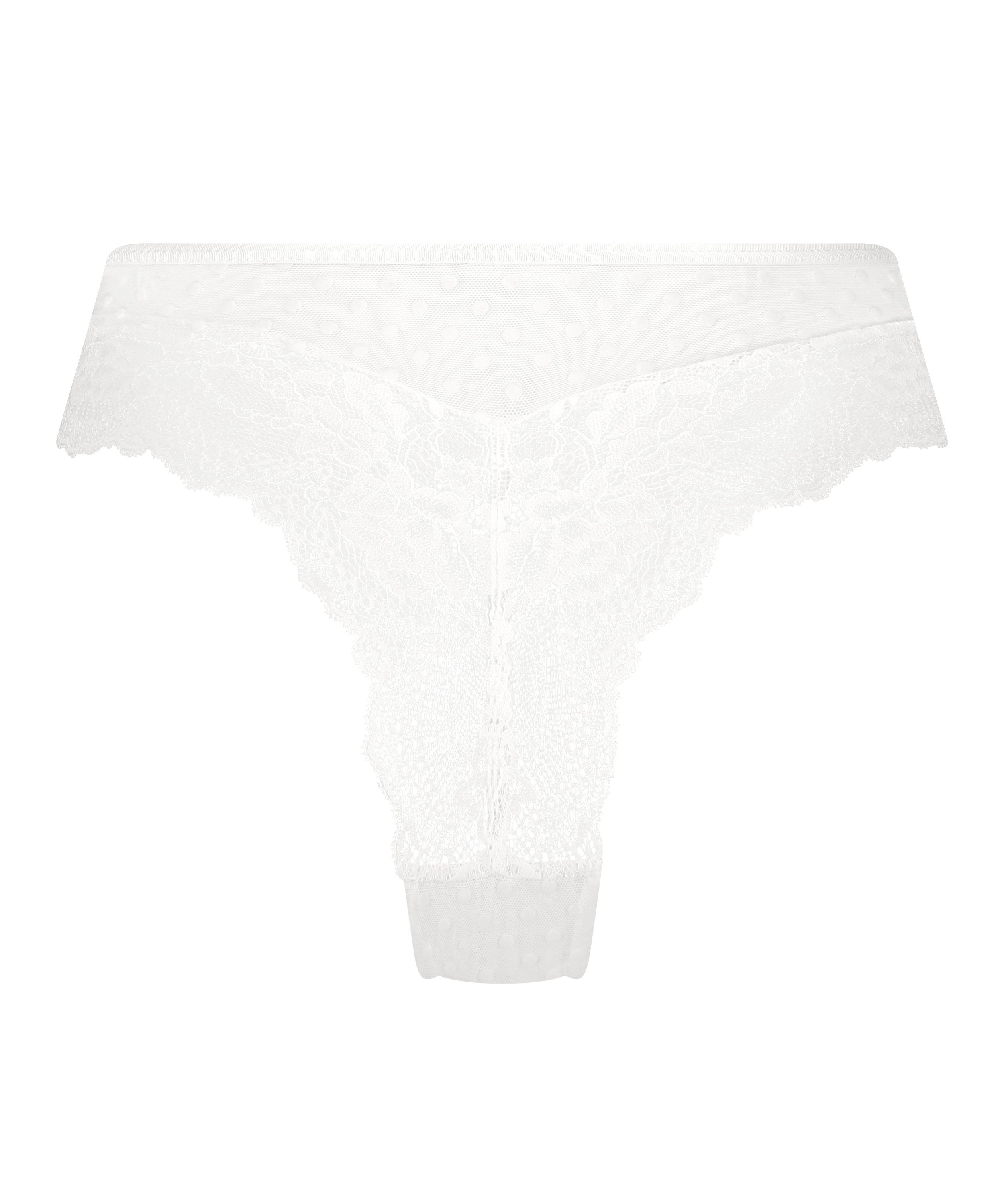 Brasiliansk truse Tonia, Hvit, main