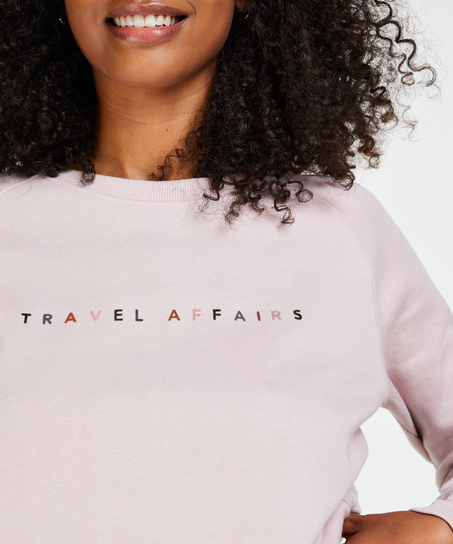 Langermet sweater, Lilla