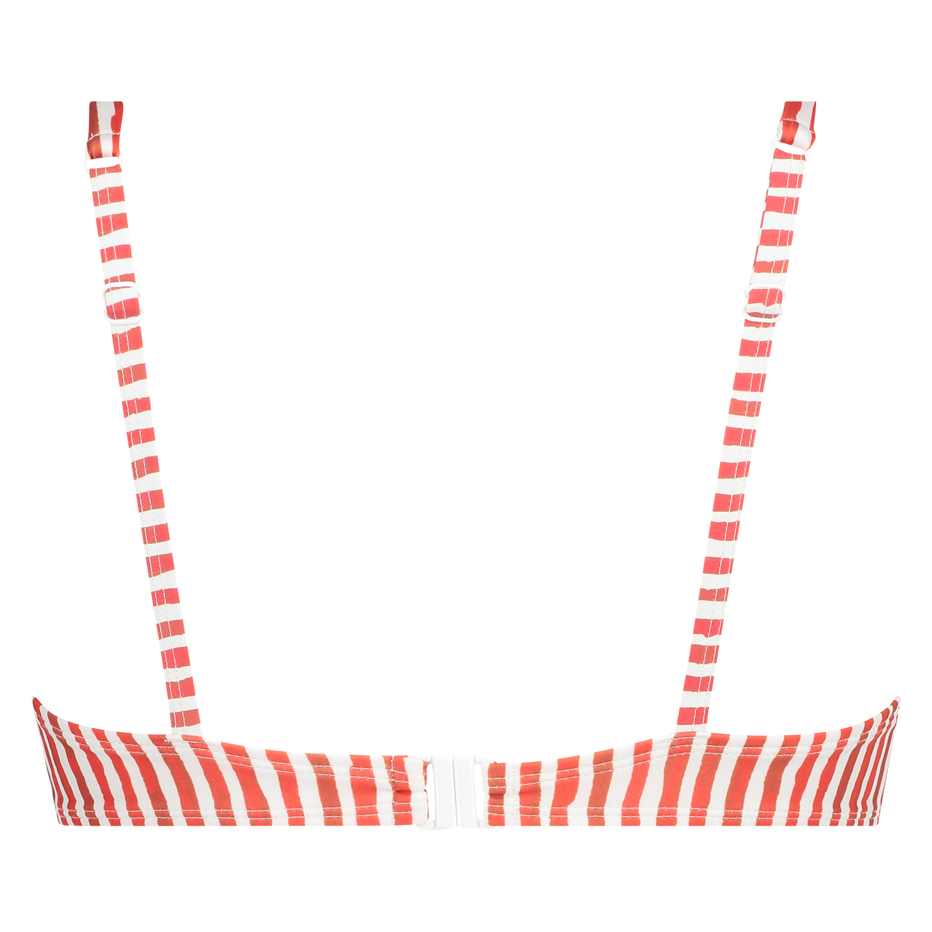 Julia uvattert bikinitopp med spiler, Rød, main