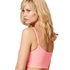 Seamless strappy top, Rosa