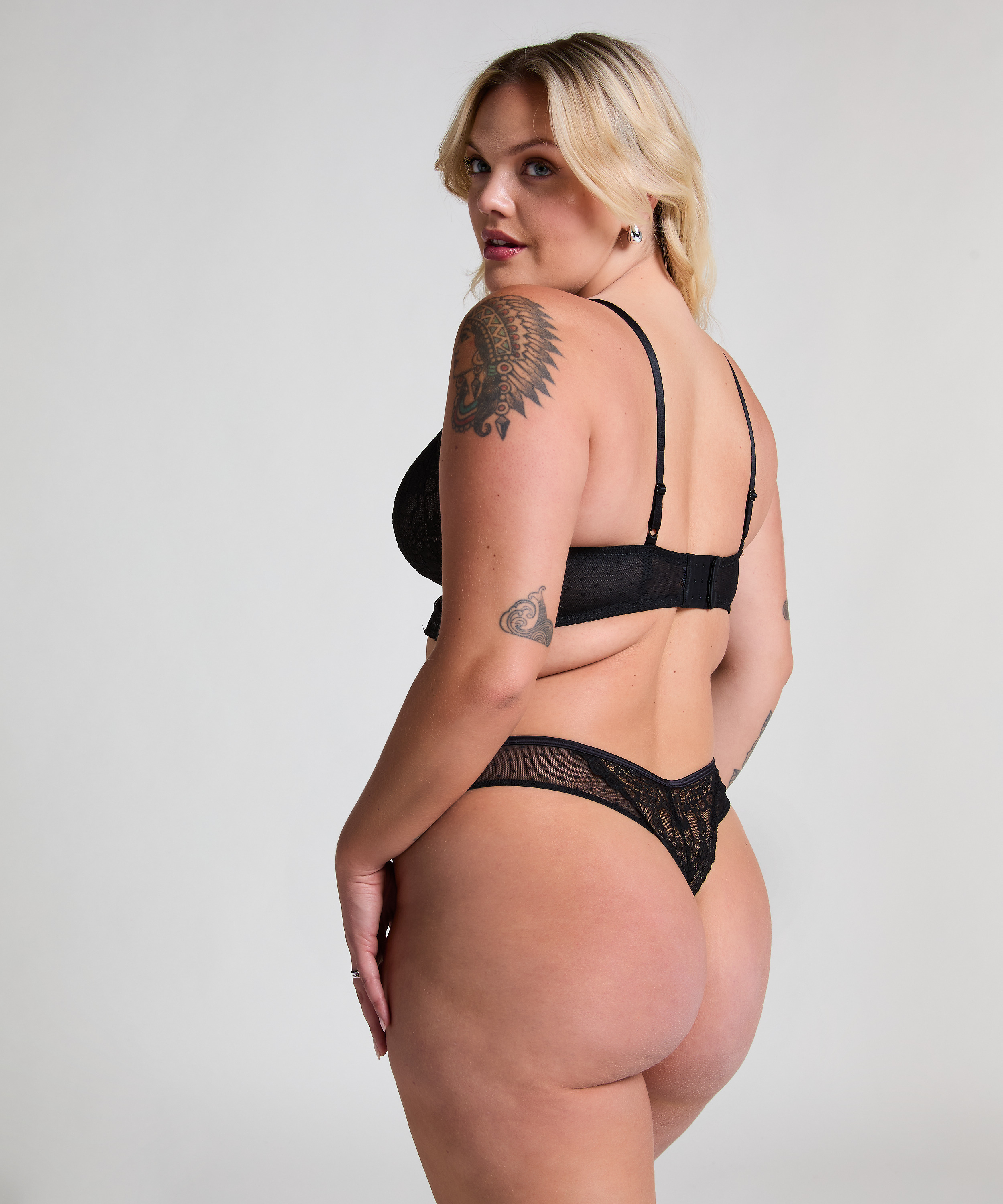 Juliette G-strengtruse, Svart, main