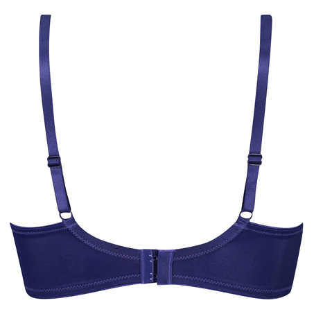 Nealie Non-Padded Underwired Minimizer Bra, Blå