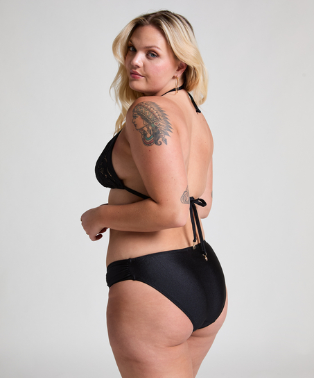 Boho Rio bikiniunderdel, Svart