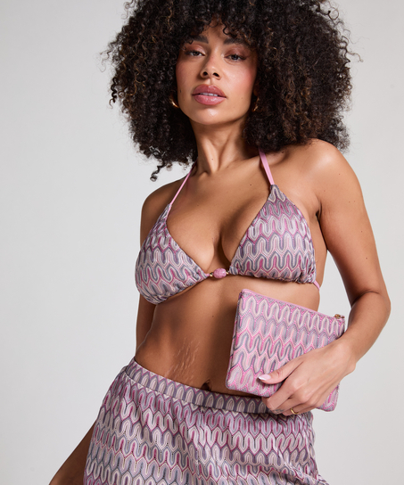 Cali Bikini Clutch, Rosa