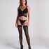 Coco Fishnet Stay-ups, Svart