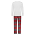 Men's pyjama set, Rød
