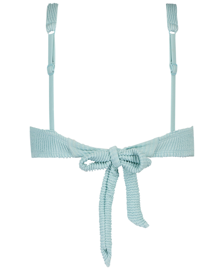 Bikinitopp Crinkle, Blå