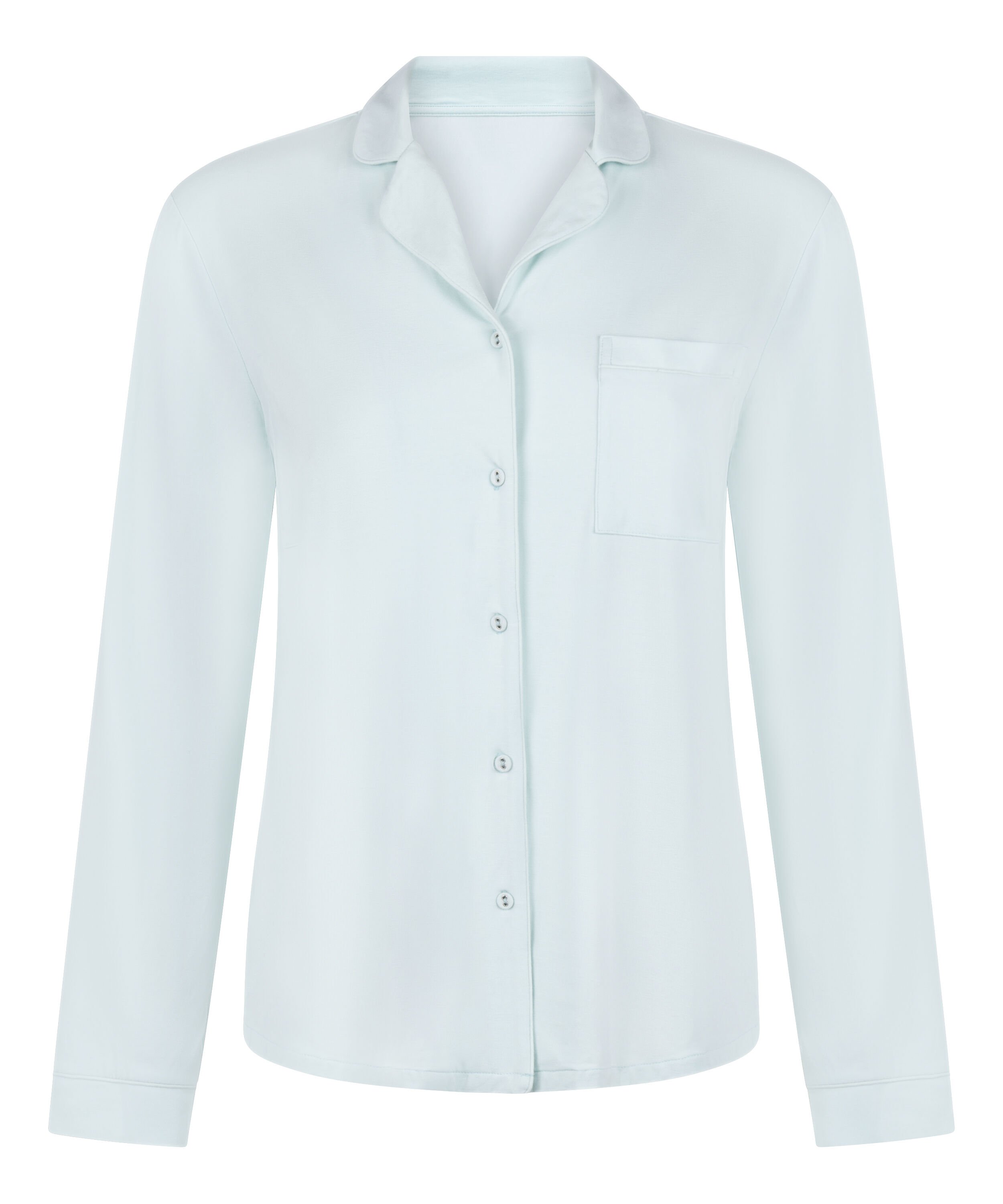 Essential langermet jakke i jerseystoff, Grønn