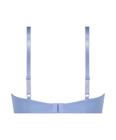 ﻿Vattert bh med bøyle Plunge, Blå