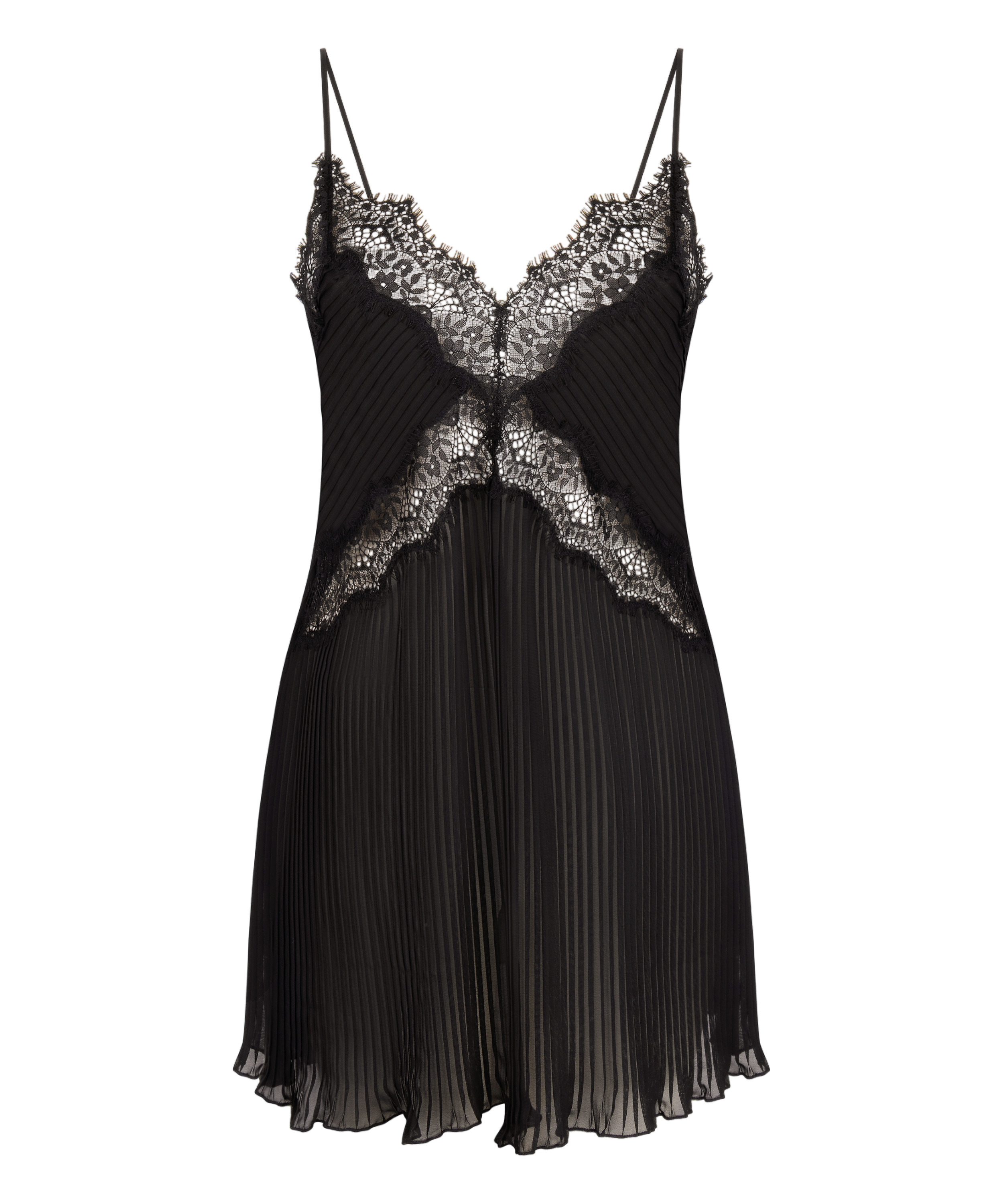 Slipkjole Zaphira, Svart, main