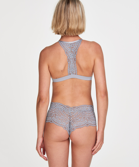 Marina foret triangel-bralette, Grå