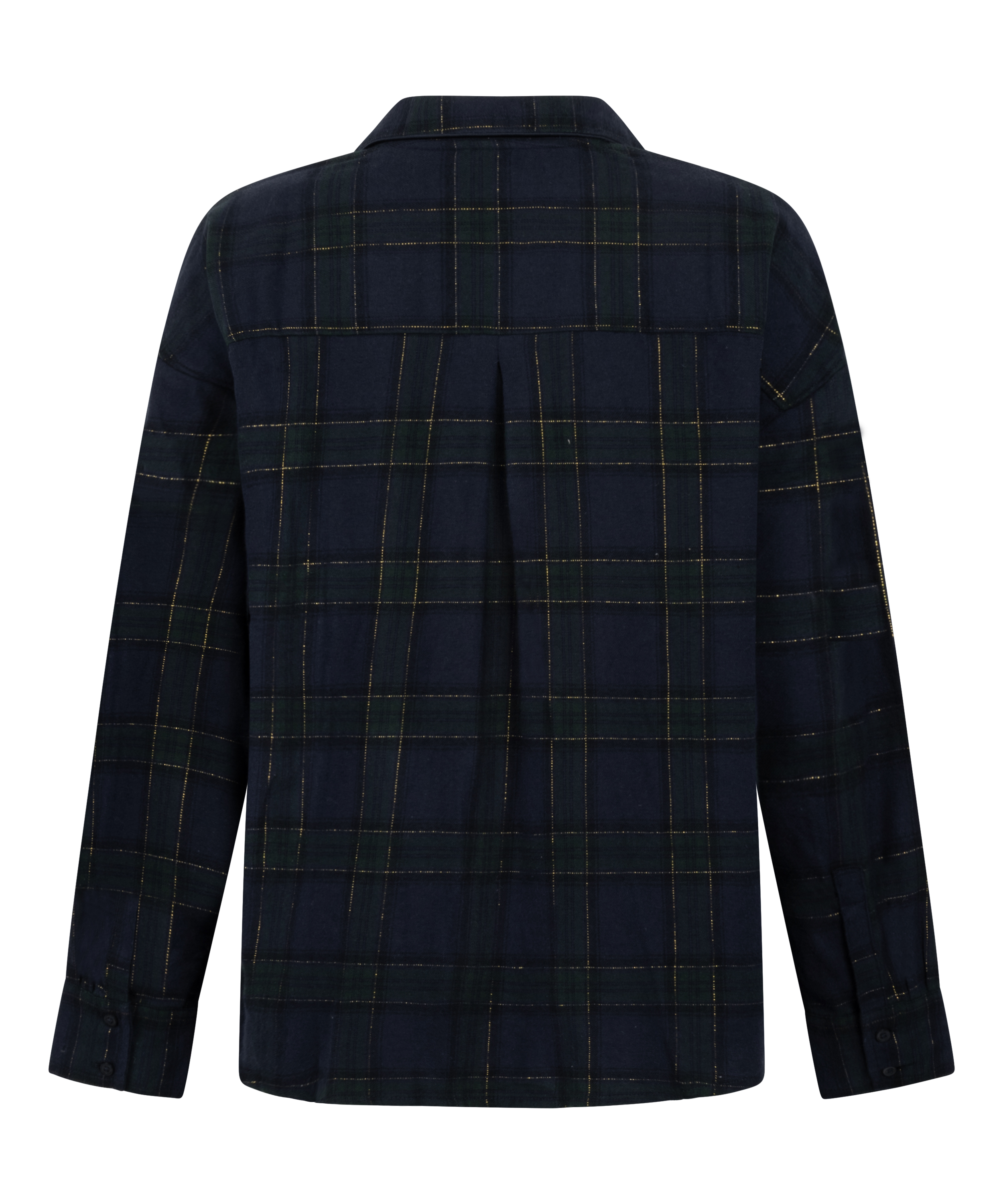 Pysjamatopp Flanell, Blå, main