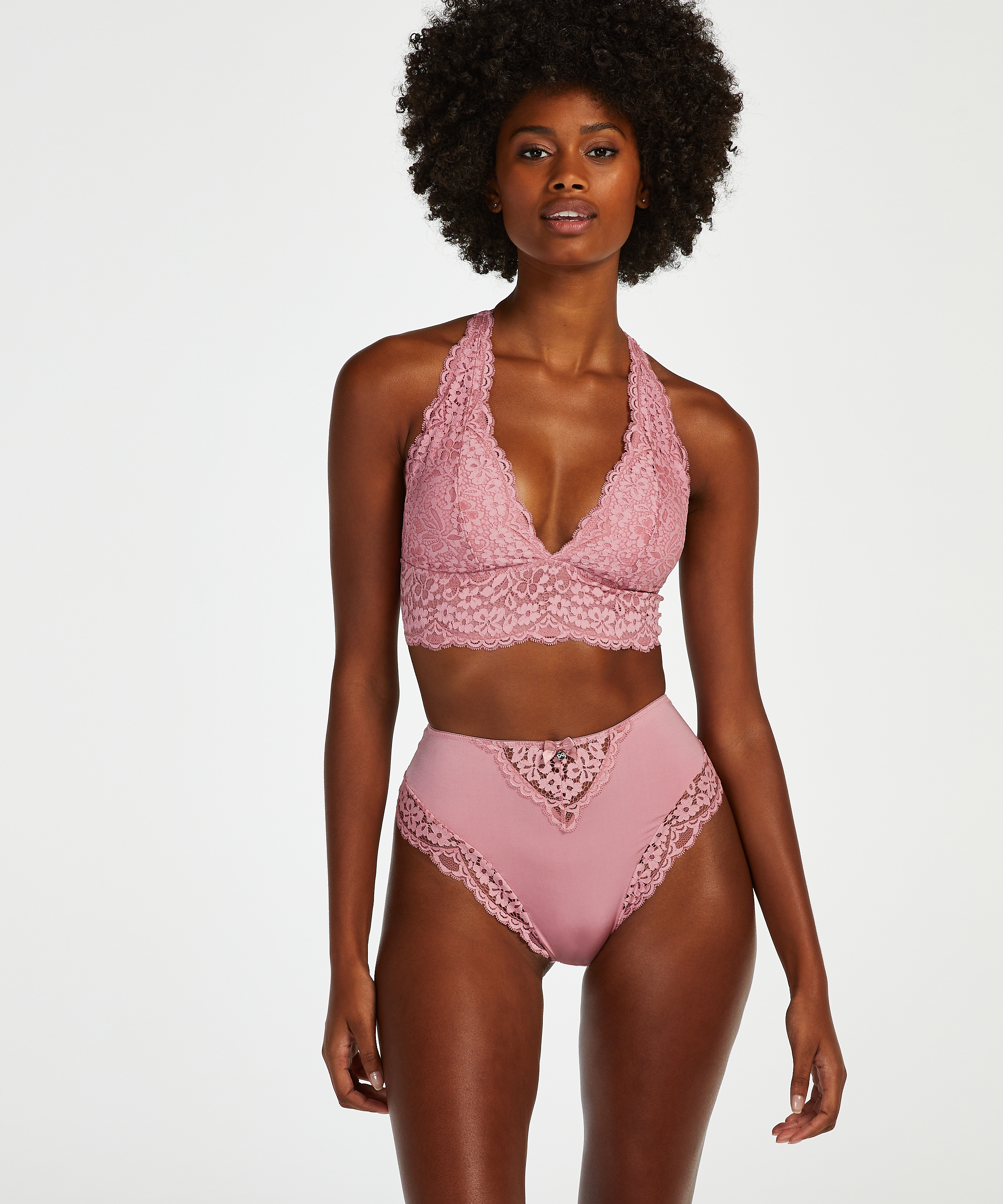 Bralette Rose, Rosa, main