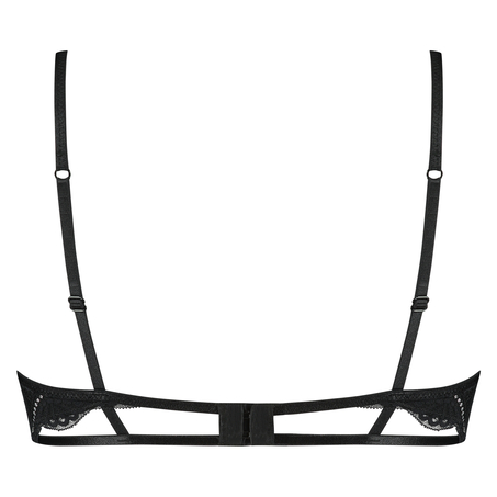 Ziggy spile-BH uten polstring, Svart
