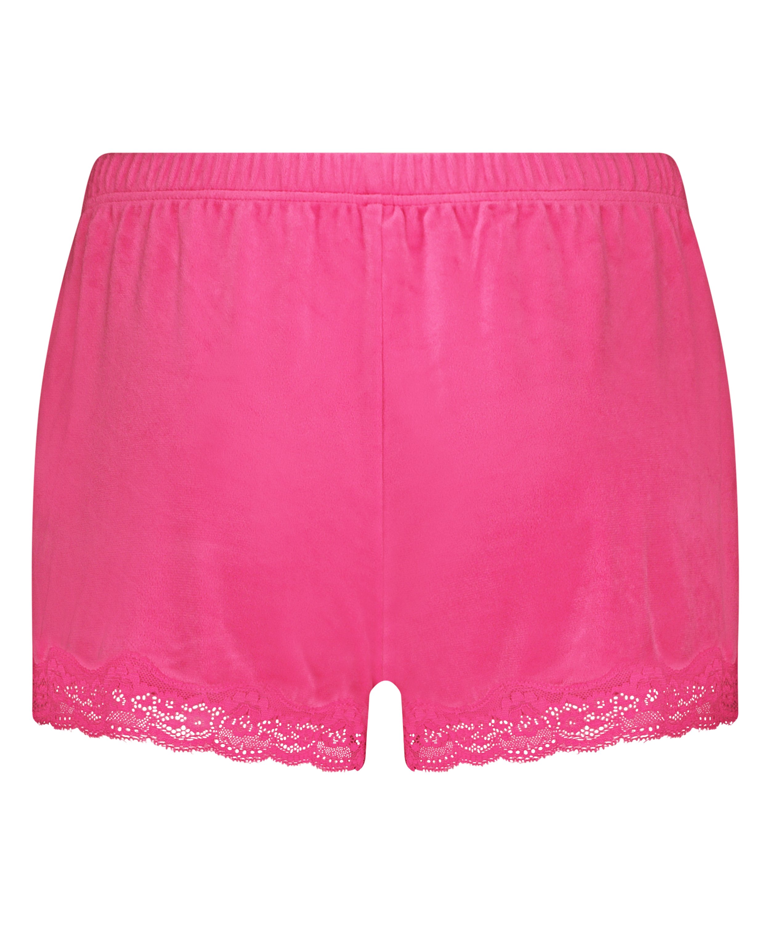 Shorts i blondevelur, Rosa, main