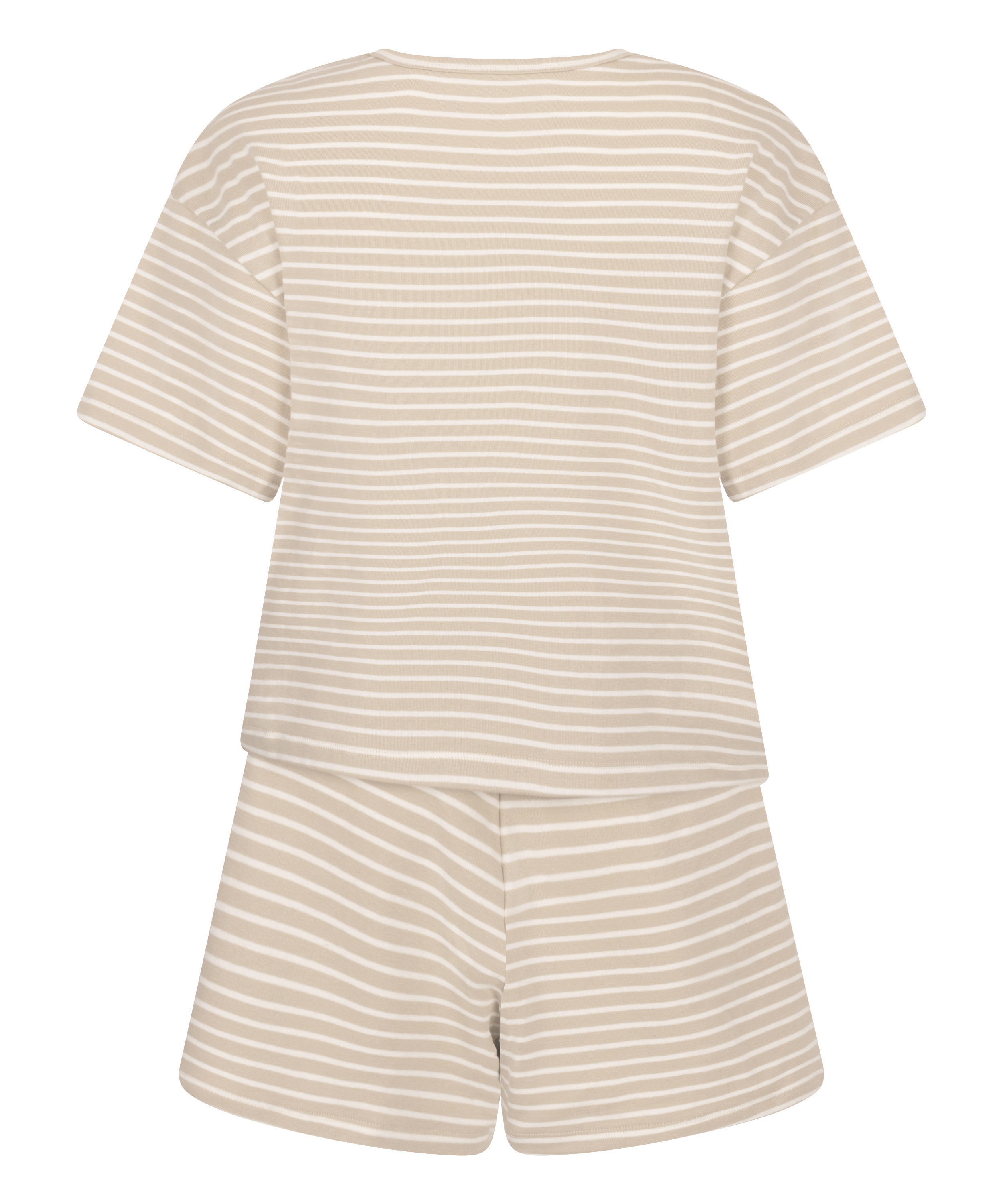 Pyjamasett Jersey, Beige, main