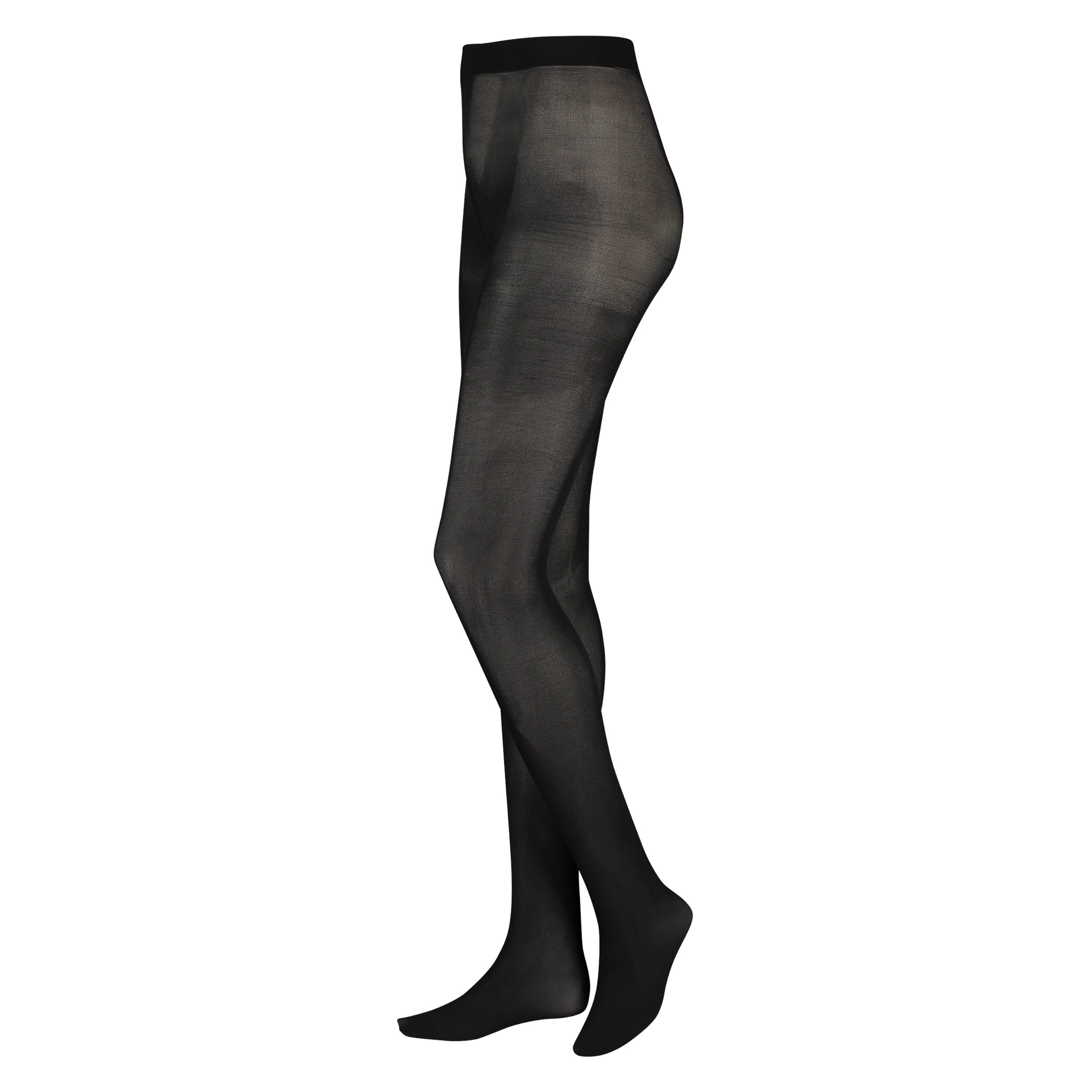Formende tights i 50 denier, Svart, main