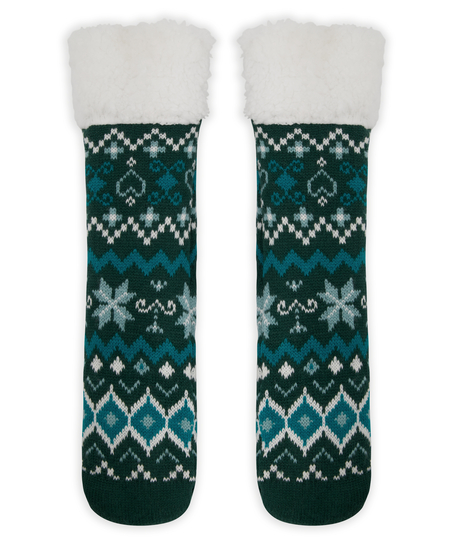 ﻿Støvelsokker, Grønn