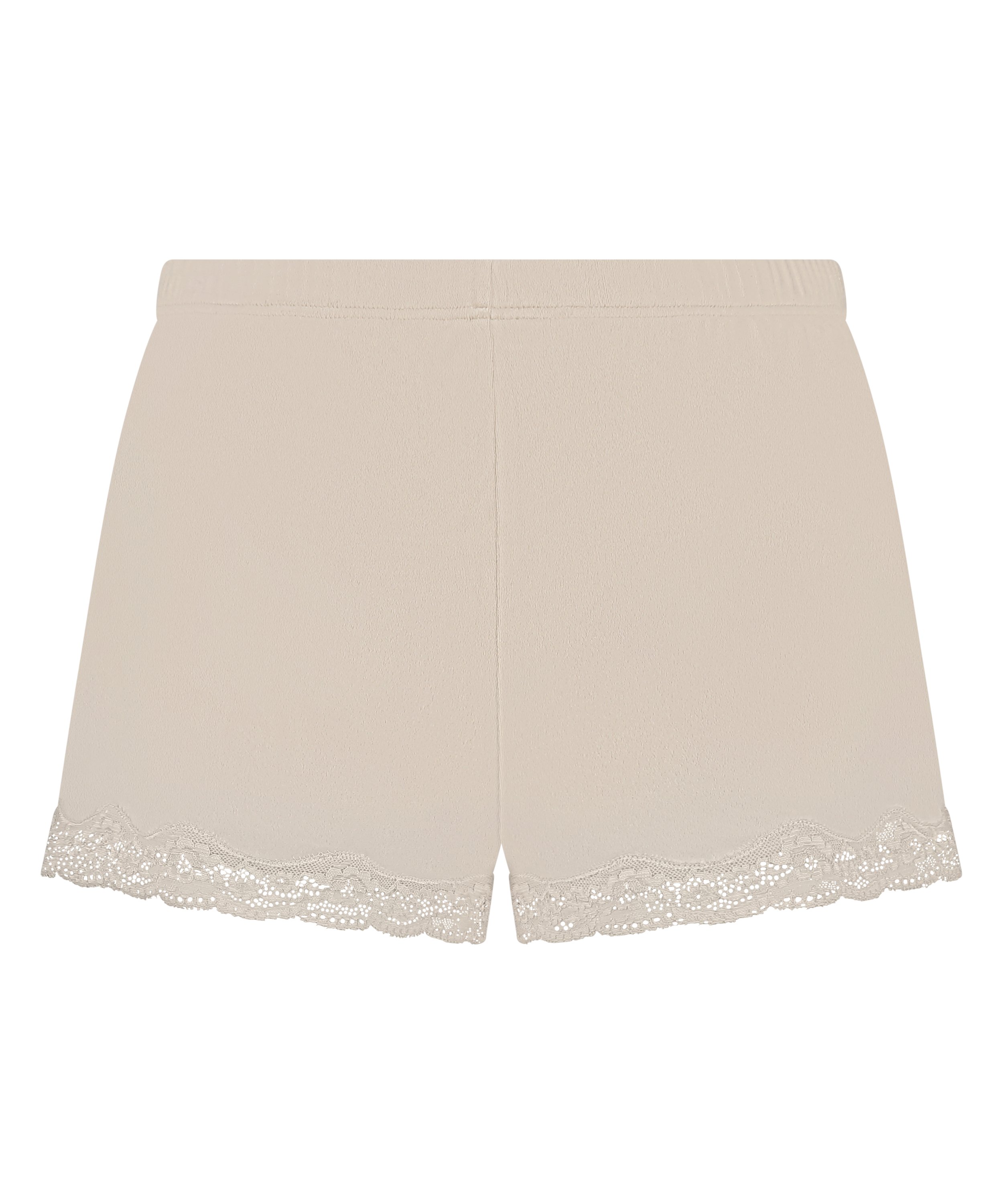 Shorts i blondevelur, Beige, main