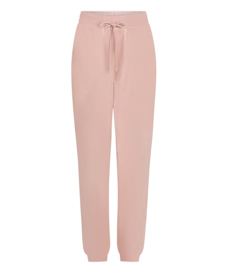 Jogger sporty fleece, Rosa
