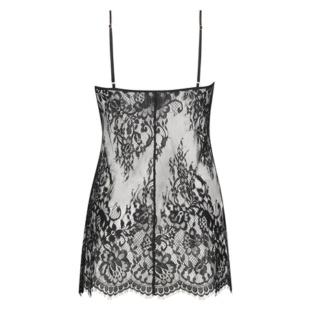 Jennifer slipkjole, Svart