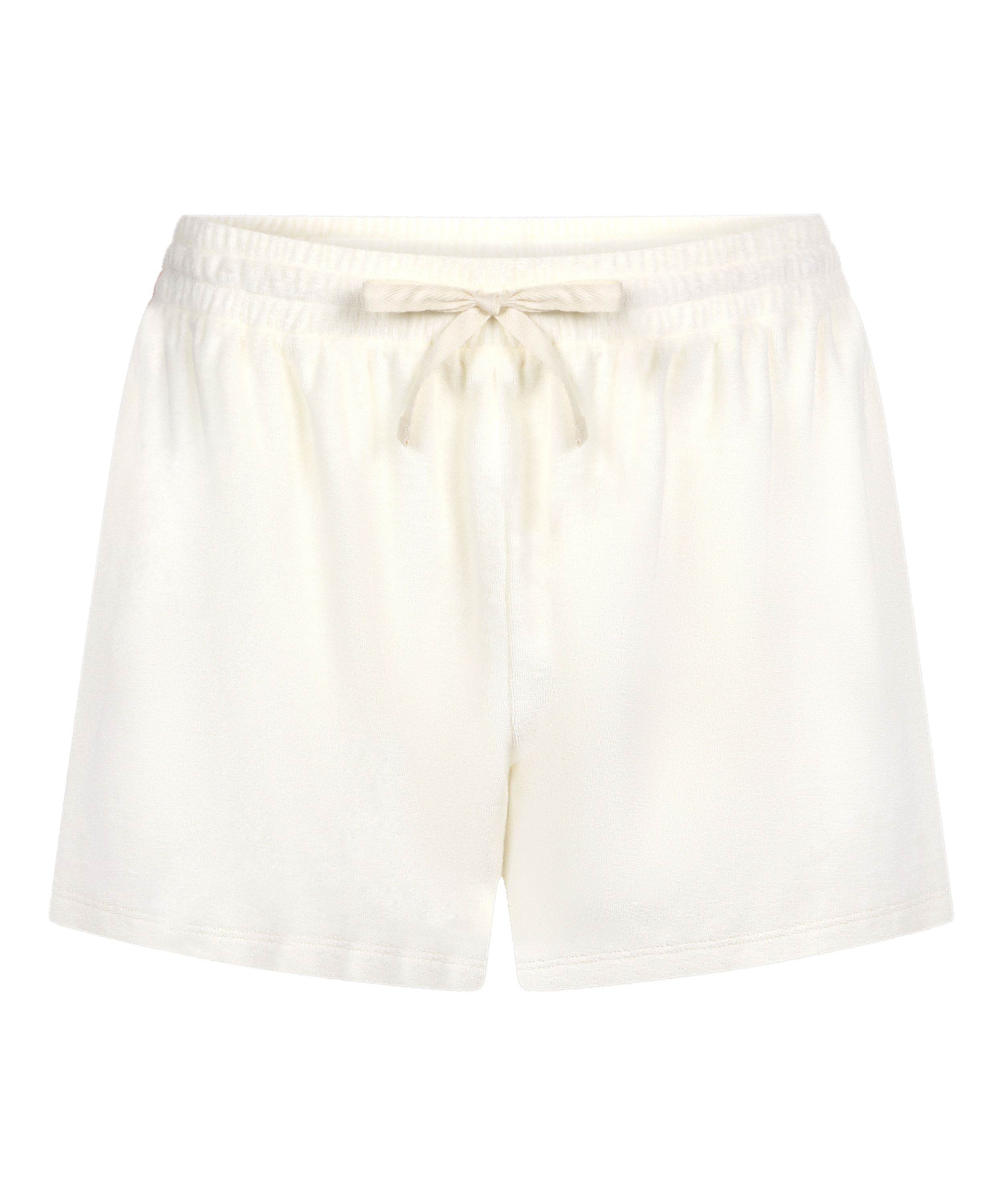 Short i frotté, Hvit, main