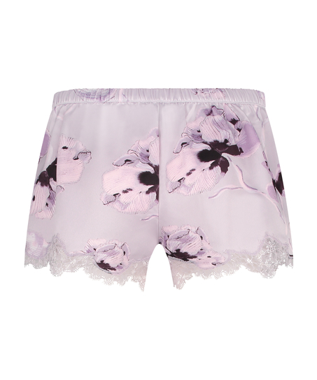 Pyjamasshorts i sateng, Lilla
