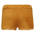 Velvet lace shorts, Gul