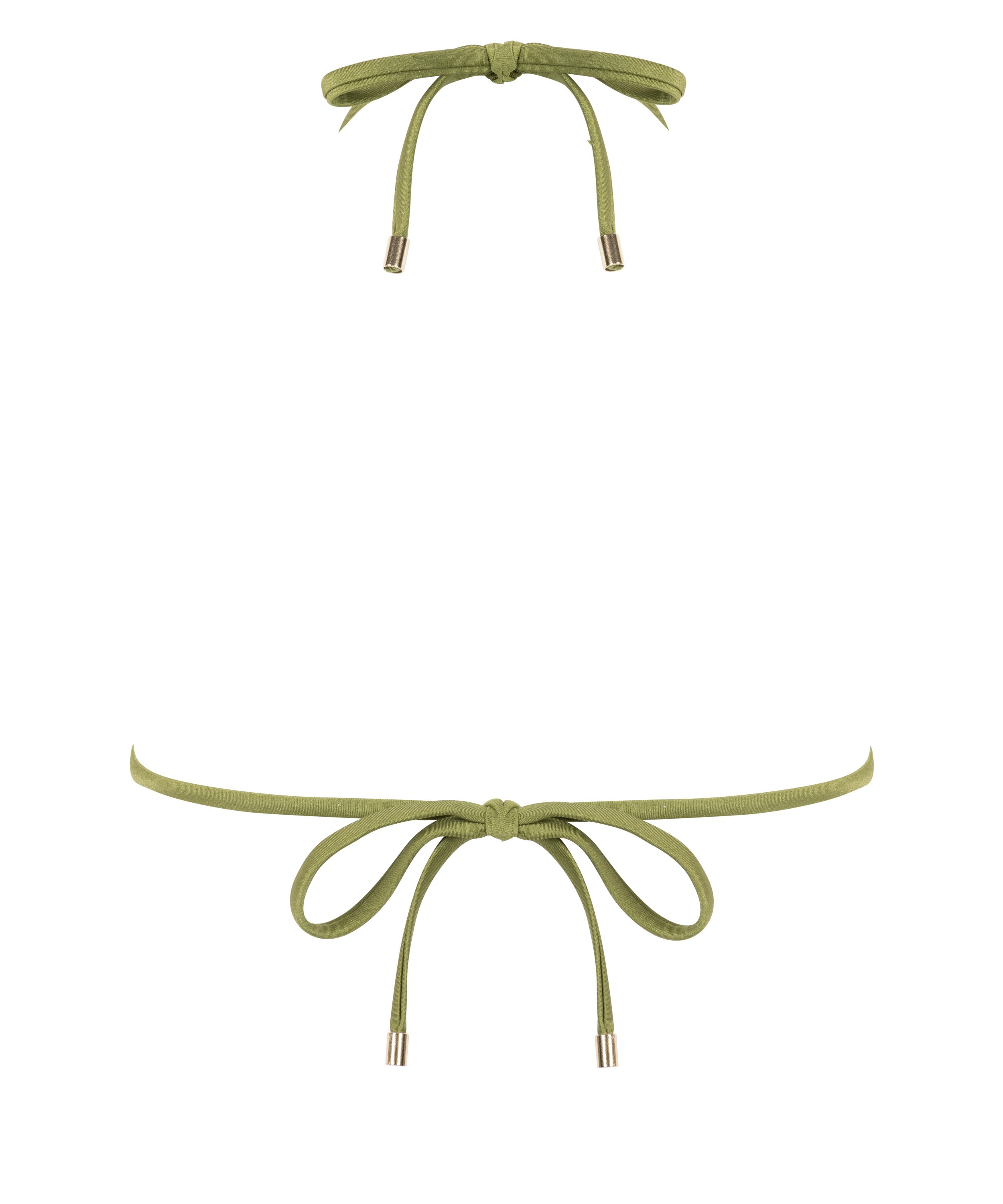 Triangle bikinitopp Yucatan, Grønn, main