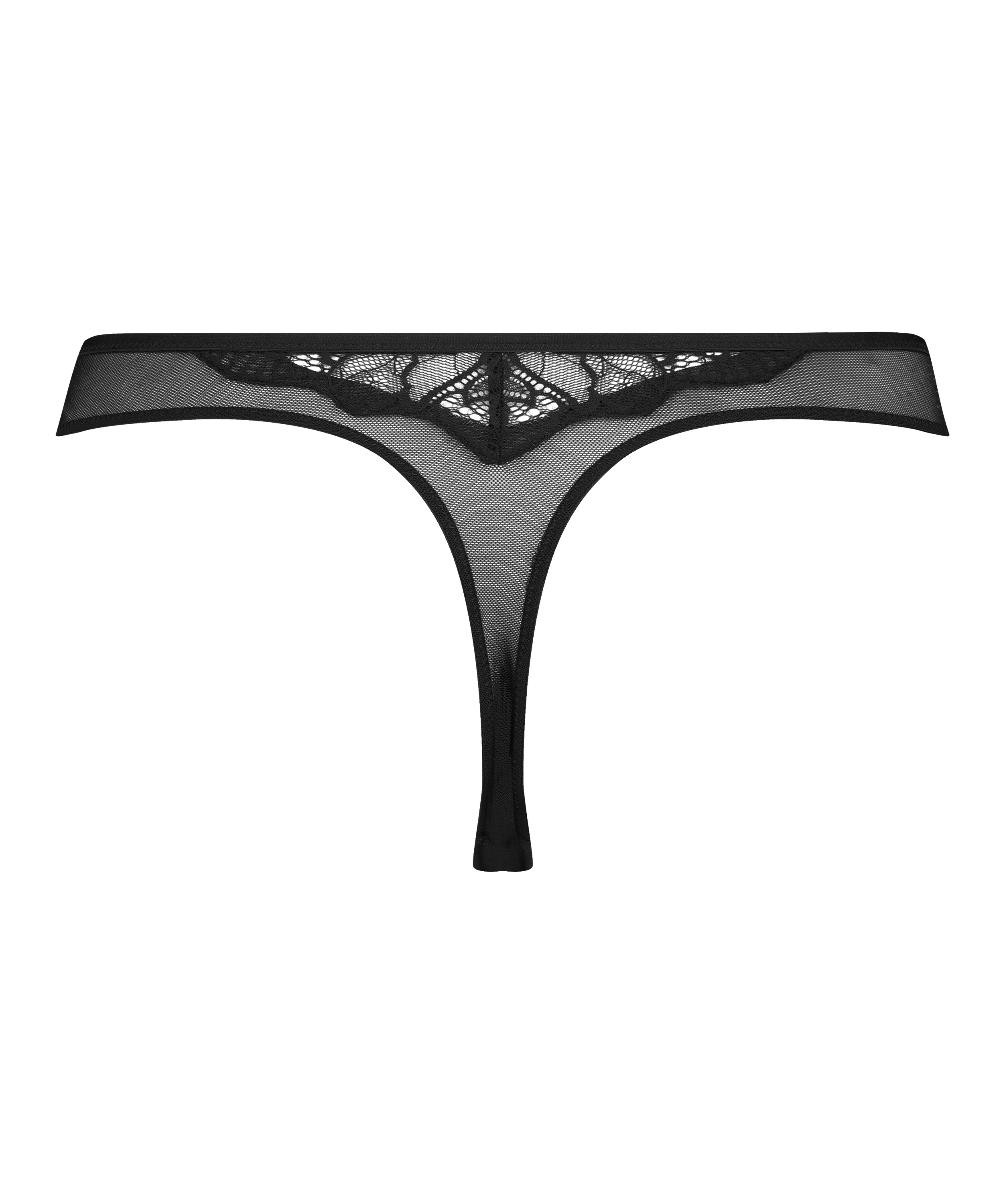 Mel g-streng I AM Danielle, Svart, main