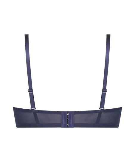 Tracey foret stroppefri BH med bøyle, Blå
