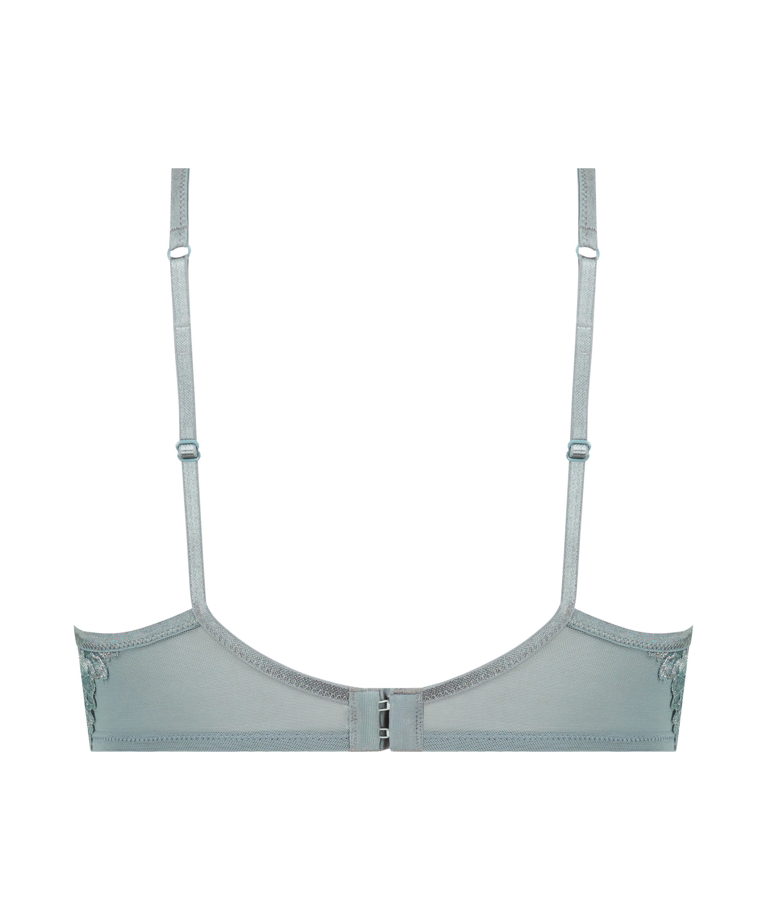 Uvattert bh med bøyle longline Meghan, Blå, main